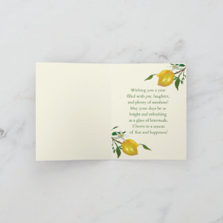 Hello Sunshine Thank You Card