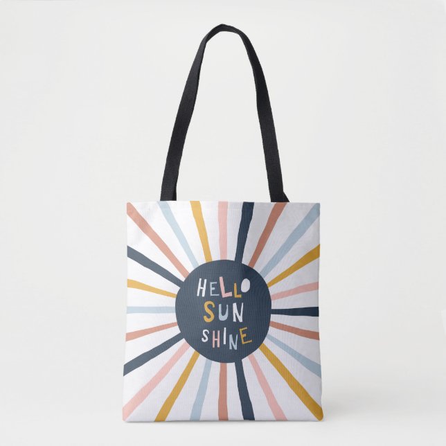 Hello Sunshine Tote Bag (Front)