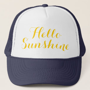 Hello Sunshine Women's Summer Trucker Hat