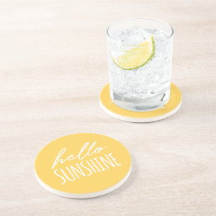 Hello Sunshine Yellow Coaster