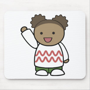 HELLO TEDDY BEAR MOUSE PAD