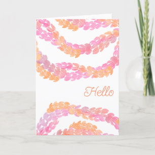 Hello Thank You Card
