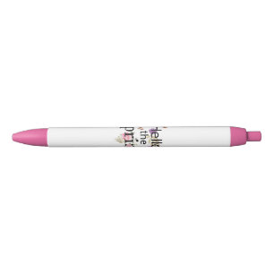 Hello The Spring Flower Black Ink Pen