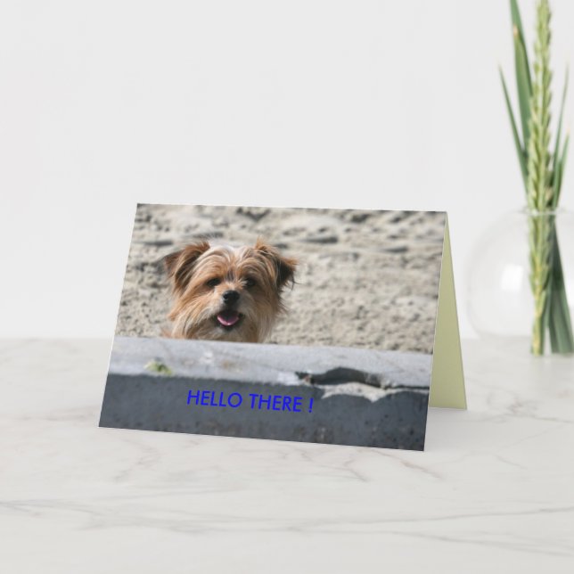 HELLO THERE! CARD (Front)