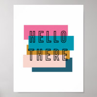 Hello There Typography Graphic Design