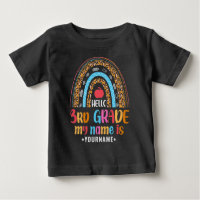Hello Third Grade My Name is...Back to School Gift