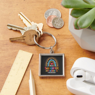 Hello Third Grade My Name is...Back to School Gift Keychain