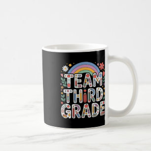 Hello Third Grade Rainbow Teacher Clroom Back To S Coffee Mug