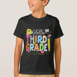 Hello Third Grade Team 3rd Grade Back To School Te T-Shirt