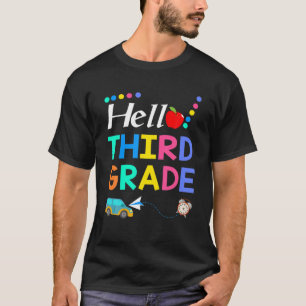 Hello Third Grade Team 3Rd Grade Back To School Te T-Shirt