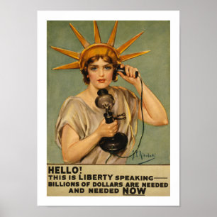 Hello! This is Liberty Speaking Poster