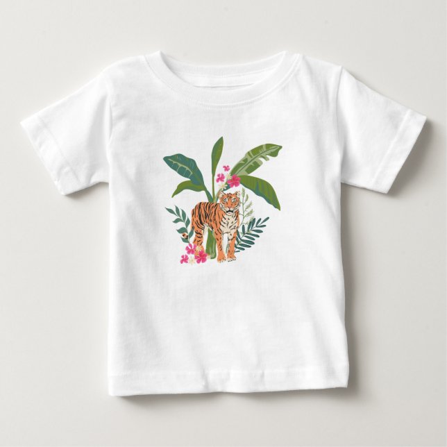 Hello Tiger Baby T-Shirt (Front)