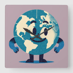  Hello Tiny World Wall Clock