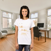 Hello twentyone 21st birthday typography name date