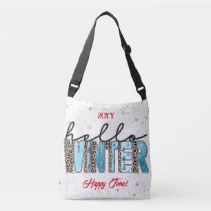 Hello Winter Customize Crossbody Bag