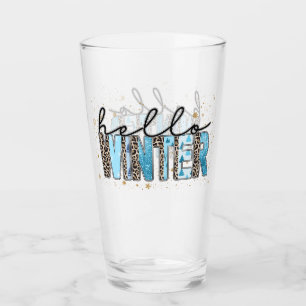 Hello Winter Customize Glass
