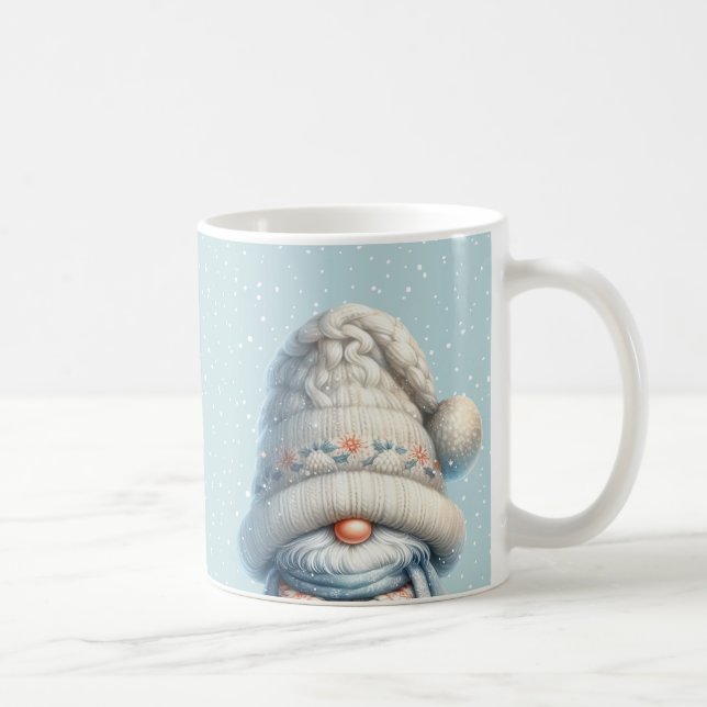 Hello Winter Mug Winter Gnome Mug en céramique (Droite)
