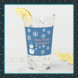 Hello, Winter Wonderland Glass