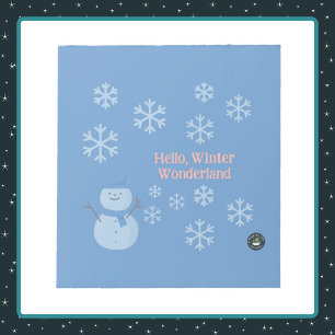 Hello, Winter Wonderland Notepad