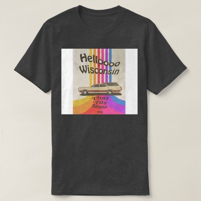 Hello Wisconsin T-Shirt (Design Front)