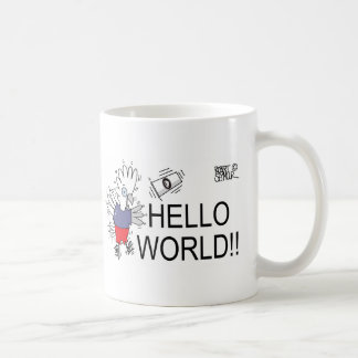 Hello world!! coffee mug
