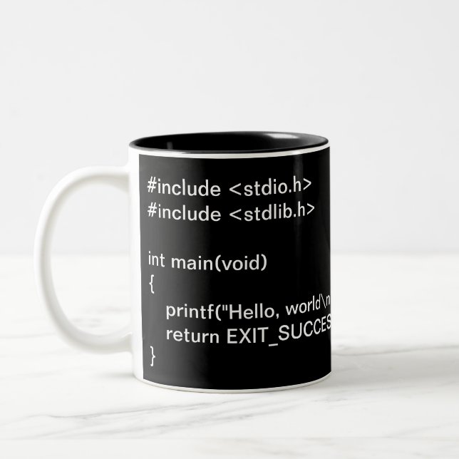 Hello World Mug (Left)