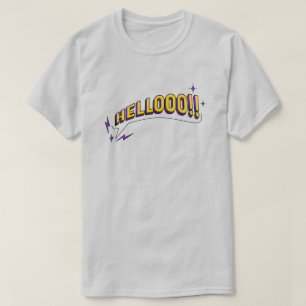 HELLOOO ! ! T-shirt - gris