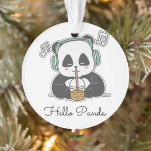 #HelloPandaAcrylicOrnament Ornament