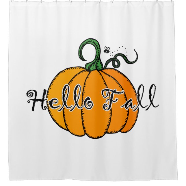 Hellow Pumpkin Fall Pumpkin Hello Fall (Front)