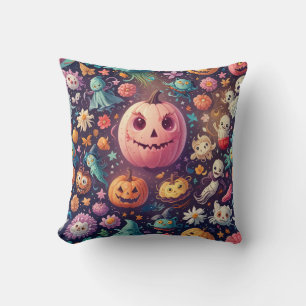 Helloween Fi Throw Pillow