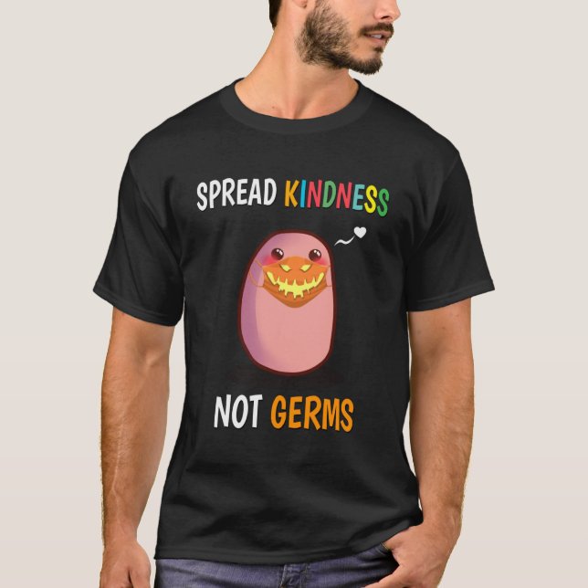 Helloween potato wearing a mask spread kindness no T-Shirt (Front)