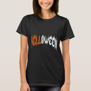 Helloween Retro Halloween Spooky Season Horror T-Shirt