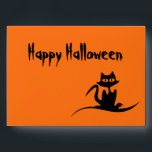 Helloween scary cat envelopes<br><div class="desc">This is beautiful Orange happy Halloween Scarry cat background envelope. Text and design can be customized for any envelope. It is Perfect for all special occasions. Purple Glitter Faux confetti envelope to match your wedding/anniversary/birthday invitation cards.</div>