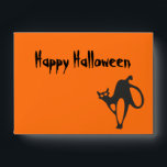 Helloween scary cat envelopes<br><div class="desc">This is beautiful Orange happy Halloween Scarry cat background envelope. Text and design can be customized for any envelope. It is Perfect for all special occasions. Purple Glitter Faux confetti envelope to match your wedding/anniversary/birthday invitation cards.</div>