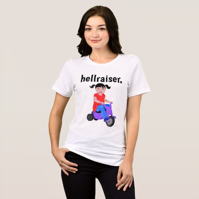 HELLRAISER FUNNY WOMENS LADIES T-shirts (Front Full)