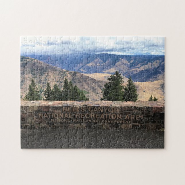 Hells Canyon Scenic Byway, OR Jigsaw Puzzle (Horizontal)