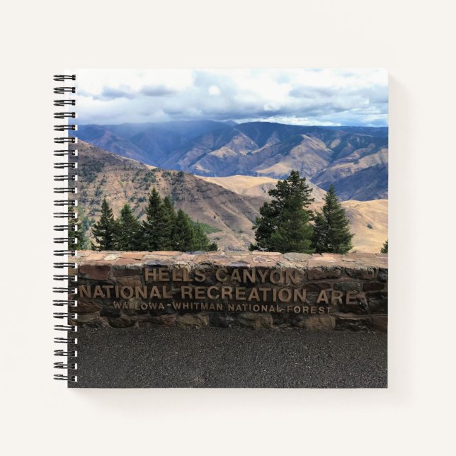 Hells Canyon Scenic Byway, OR Notebook (Front)