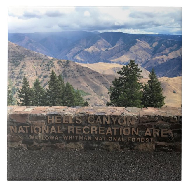 Hells Canyon Scenic Byway, OR Tile (Front)