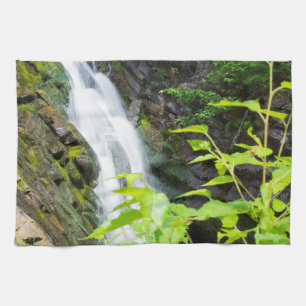 Hell's Gate Canyon waterfall Kitchen Towel