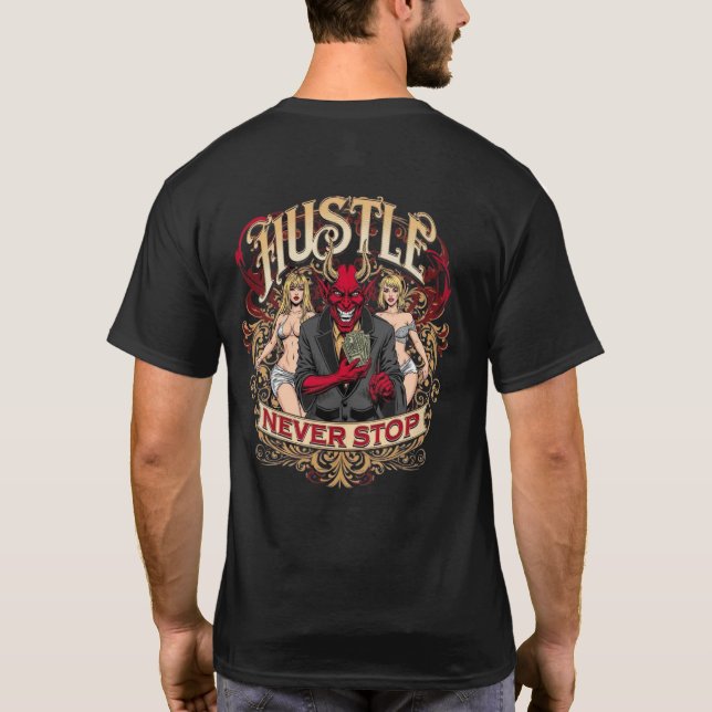 Hell's Hustle T-Shirt (Back)