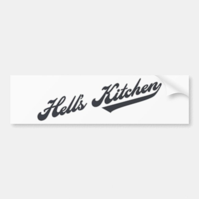 Hell's Kitchen Bumper Sticker (Front)