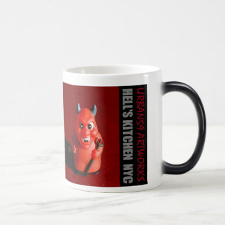 HELLS KITCHEN DEVIL NYC MAGIC MUG