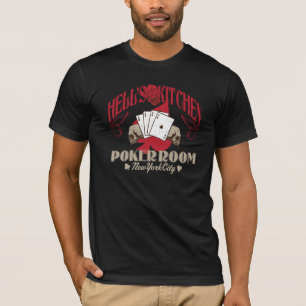 Hells Kitchen Poker Room, New York City T-shirt