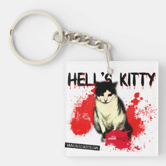 Hell's Kitty KeyChain