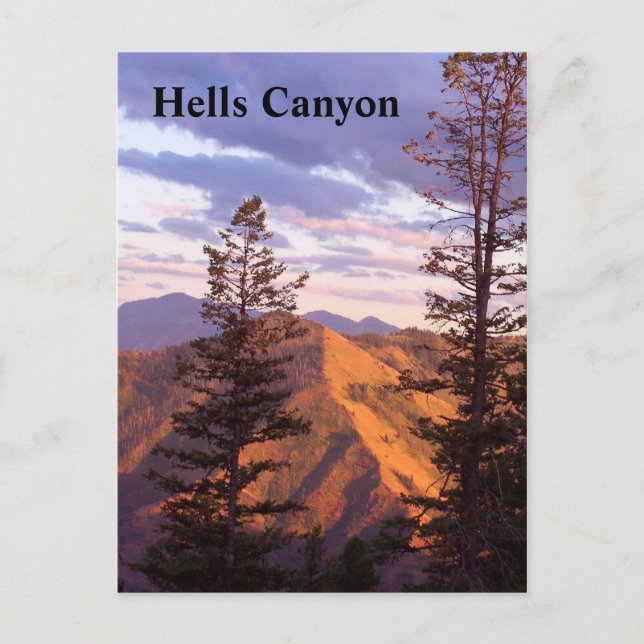 Hells vertical view postcard (Front)