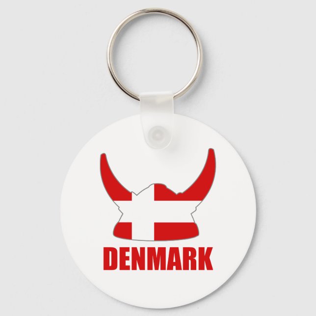 helmet_denmark_denmark10x10 keychain (Front)
