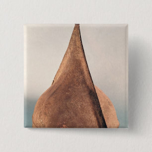 Helmet, from Bernieres d'Ailly 2 Inch Square Button