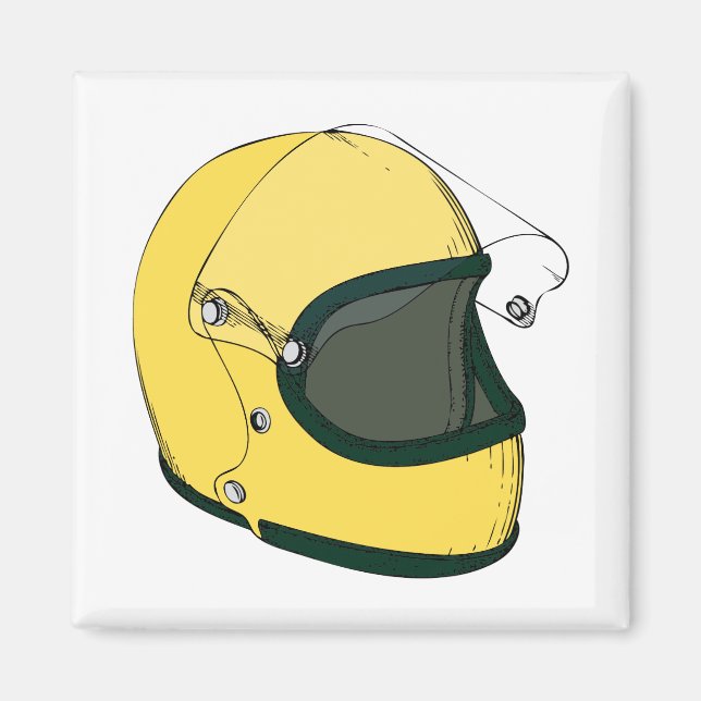 Helmet Magnet (Front)