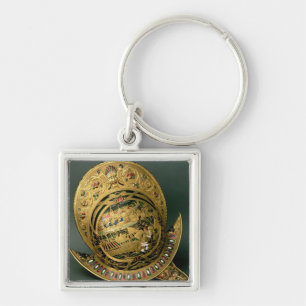 Helmet of Charles IX (1550-74) 16th century (gold Keychain