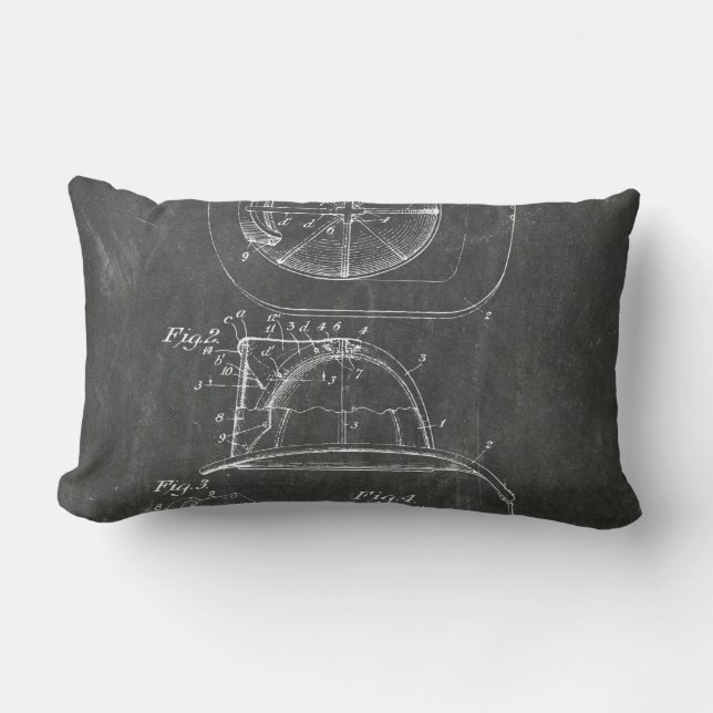 helmet patent lumbar pillow (Front)